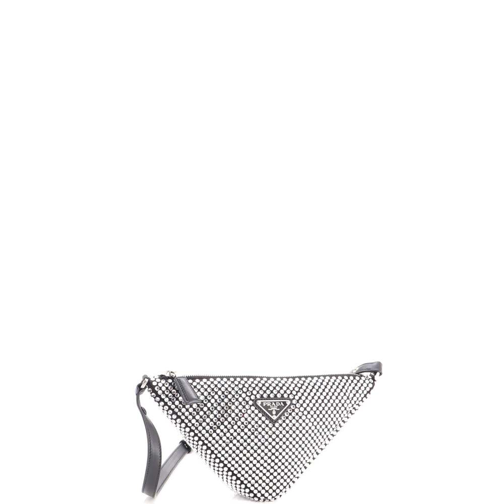 Prada Triangle Top Handle Pouch Bag #331855P16B - Picture 2 of 7